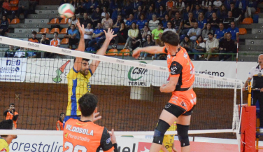 Victoria del CV Guaguas ante un combativo Pamesa Teruel.