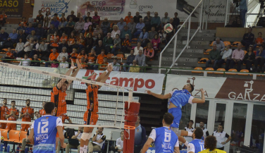 Primera victoria de CV Teruel en la Superliga Masculina 