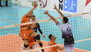 CV Teruel supera a Río Duero Soria por 3-0 en el primer partido semifinal