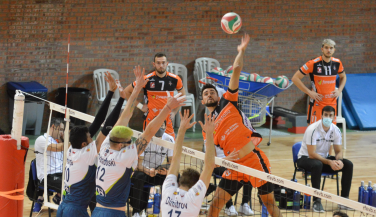 El opuesto de CV Teruel Filip Gavenda es el MVP de la novena jornada de la SVM