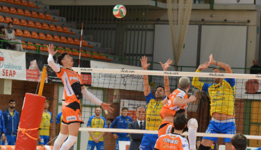 Derrota de un mermado Pamesa Teruel Voleibol ante un gran CV Guaguas