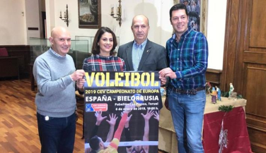 Fines solidarios en la entrada del España - Bielorrusia que se disputará en Teruel