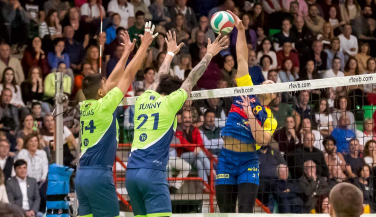 Lucha por todas las zonas de la clasificación en la quinta jornada de la Superliga Masculina
