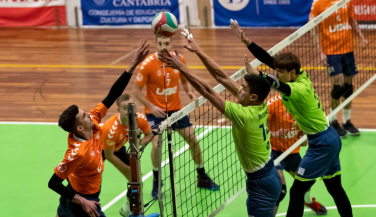 Voley Textil Santanderina mejora pero no logra despedir el año con victoria