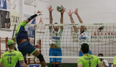 Voley Textil Santanderina se estrena a lo grande