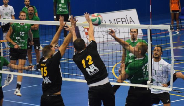 Unicaja Costa de Almería muestra potencial frente a un gran Chênois Genève Volleyball 