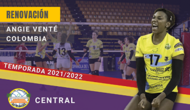 Angie Venté renueva con CV Sayre CC La Ballena
