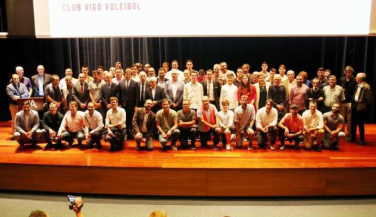 Club Vigo Voleibol festejó su quincuagésimo aniversario