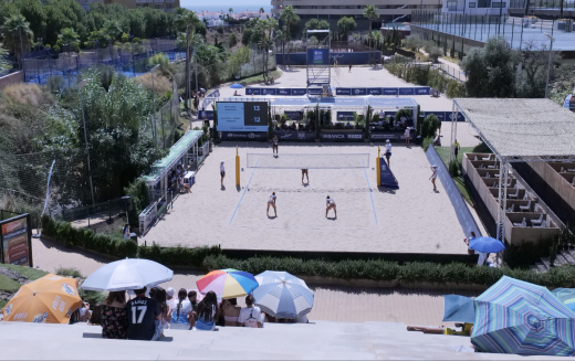 El Campeonato de España de Vóley Playa vibra en su segunda jornada